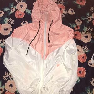 white and pink. size L